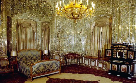 نمای داخلی کاخ سعد آباد