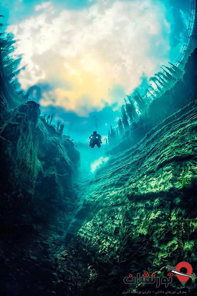 جهان جادویی در غار های زیر آب