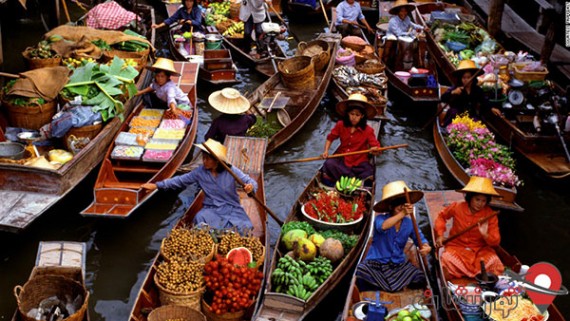 بازار شناور بانکوک