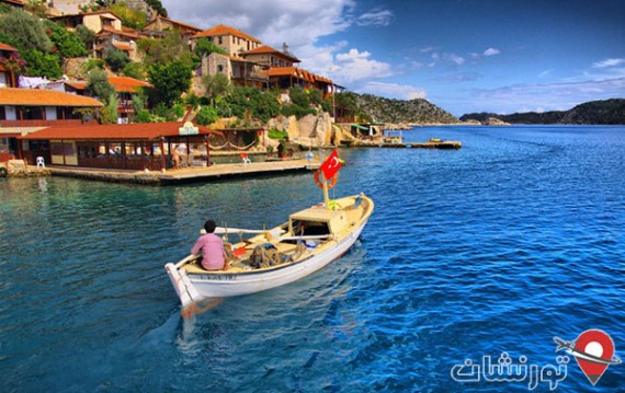 ککووا جزیره ای ویرانه در ترکیه