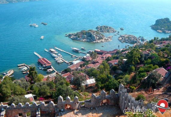 ککووا جزیره ای ویرانه در ترکیه