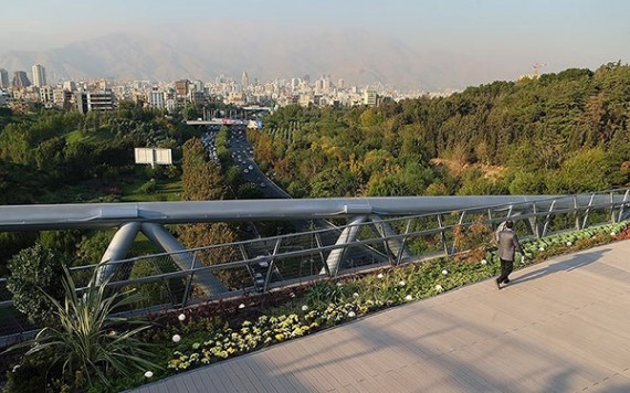 معرفی پل طبیعت در تهران