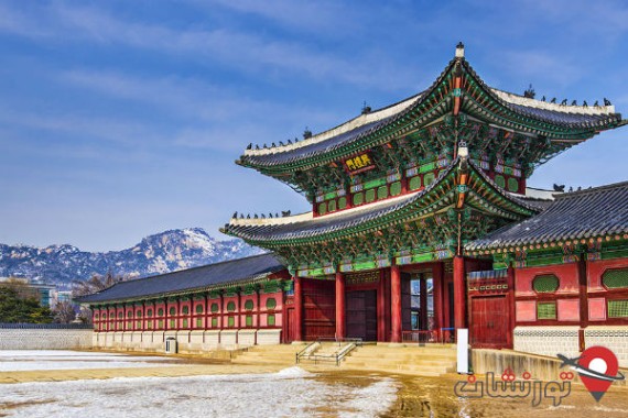 کاخ گیونگ بوک گانگ در کره جنوبی