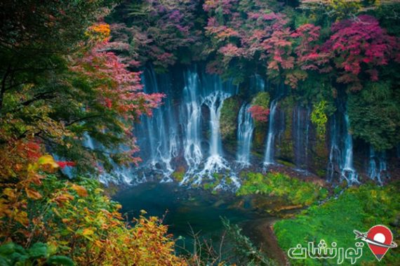 آبشار شیرایتو در کشور ژاپن