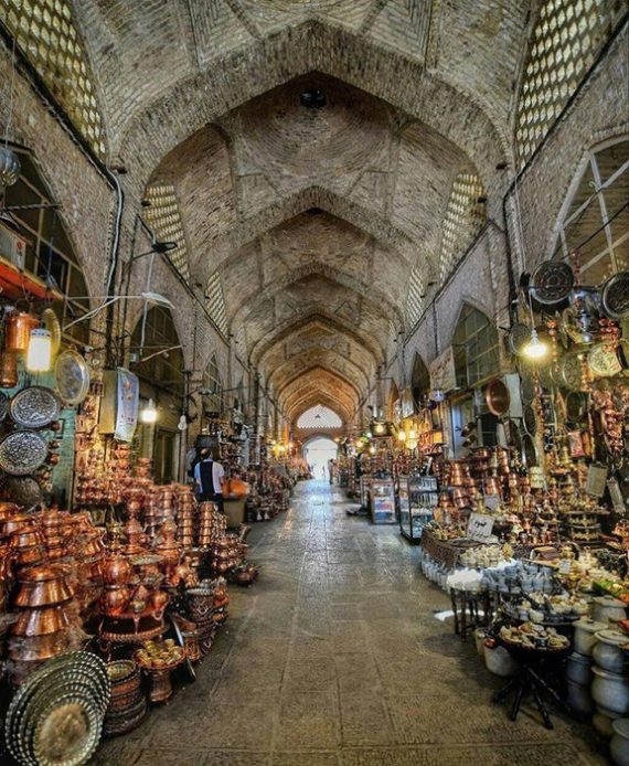 اصفهان و بازار قیصریه اش!